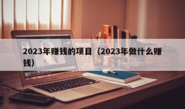 2023年赚钱的项目（2023年做什么赚钱）