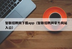 智联招聘网下载app（智联招聘网官方网站入口）