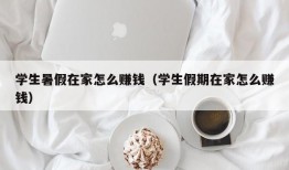 学生暑假在家怎么赚钱（学生假期在家怎么赚钱）