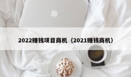 2022赚钱项目商机（2021赚钱商机）