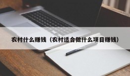 农村什么赚钱（农村适合做什么项目赚钱）