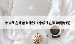 中学生在家怎么赚钱（中学生在家如何赚钱）