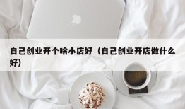 自己创业开个啥小店好（自己创业开店做什么好）